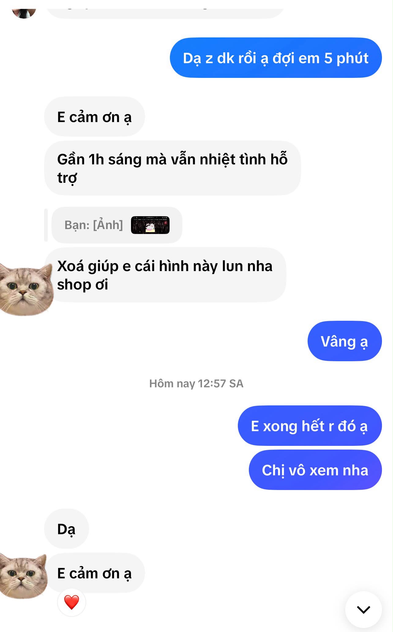 Feedback khách hàng LoveGift - Chị Trang